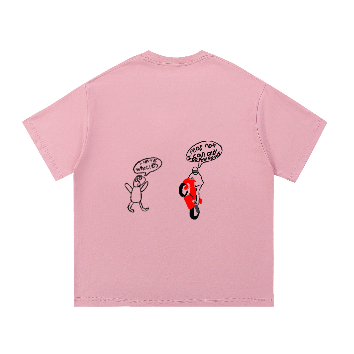 “Fear Not I Can Only Do POW POWS” Cotton T-Shirt