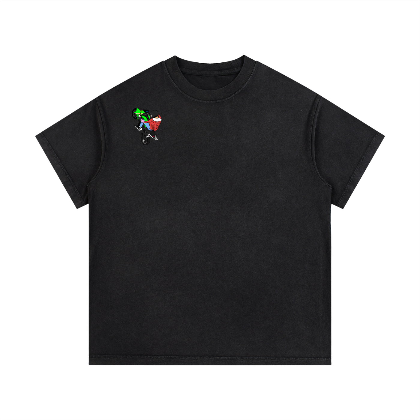 “Street Killa” Vintage Wash Cotton T-Shirt