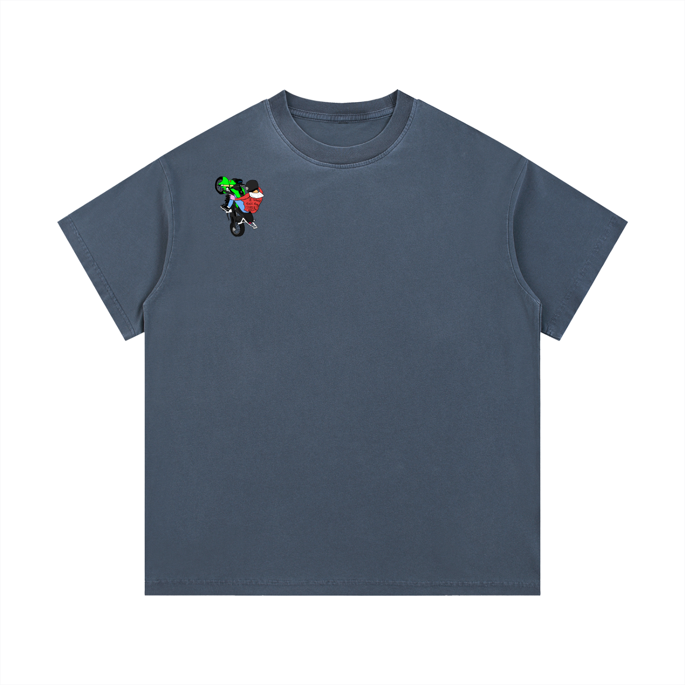 “Street Killa” Vintage Wash Cotton T-Shirt